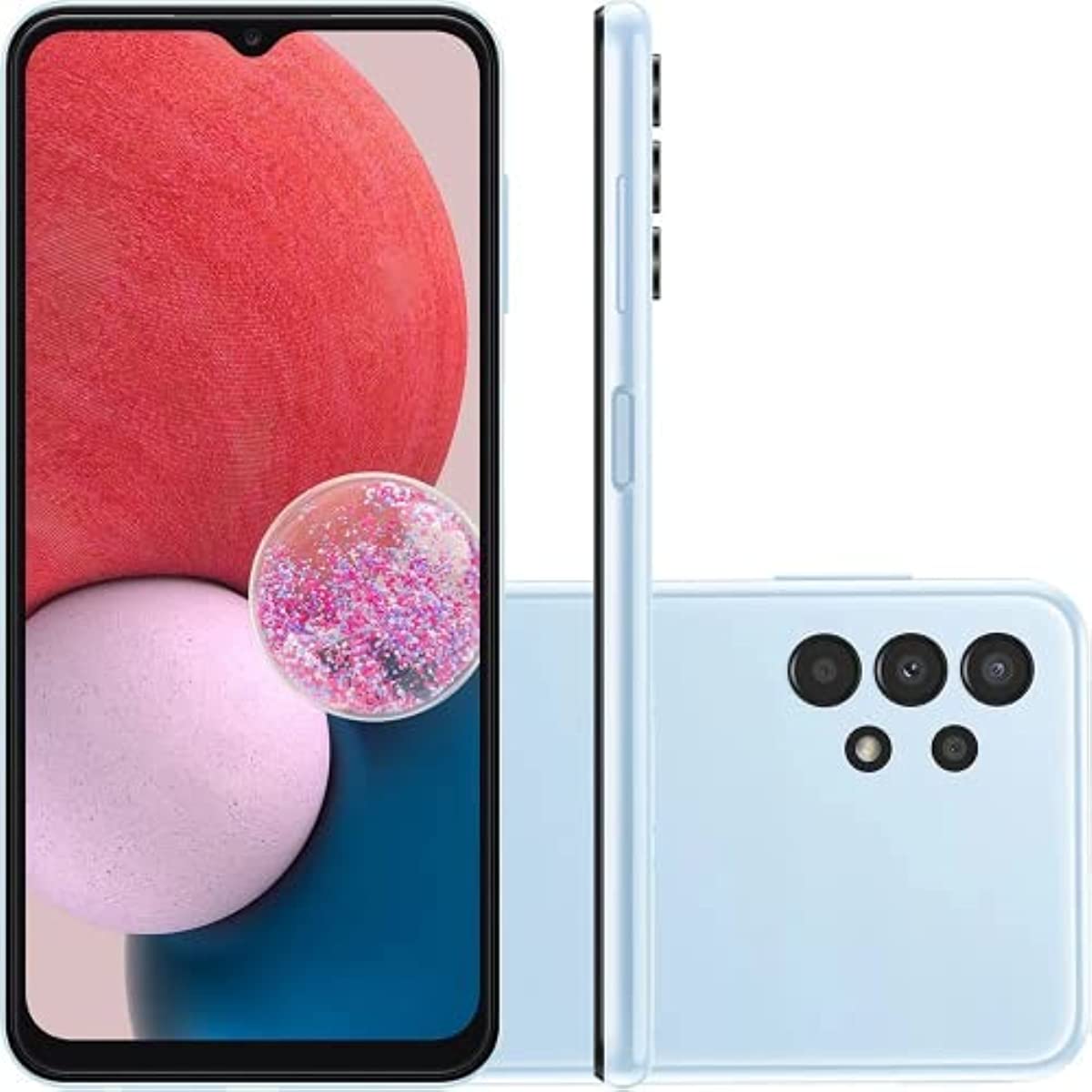 Smartphone Samsung Galaxy A13 64GB 4G Wi-Fi Tela 6.6 Dual Chip 4GB ram Câmera Quádrupla + Selfie 8MP - Azul