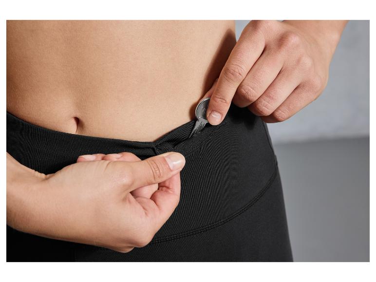 CRIVIT Damen Funktionstights, mit integrierter Schlüsseltasche