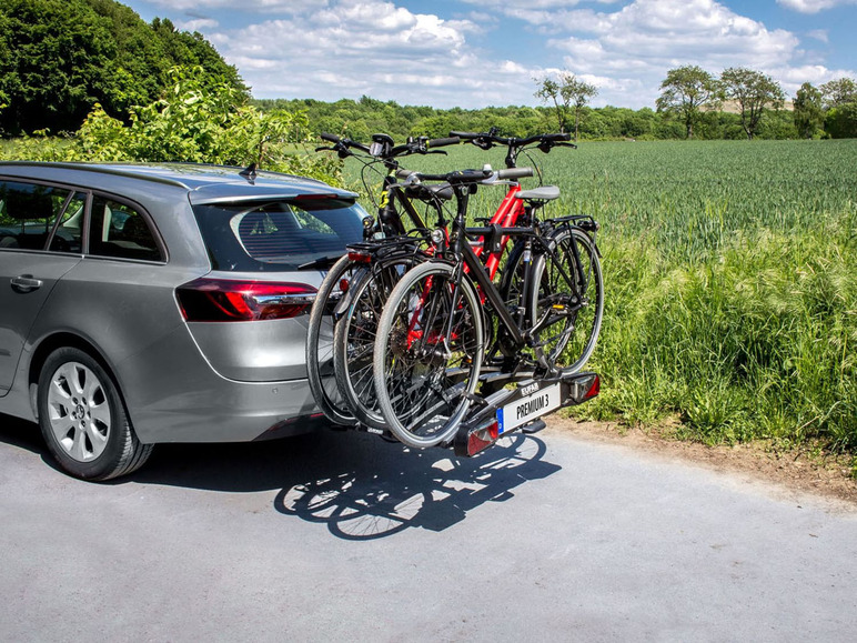 EUFAB Heckträger »Premium III«, für 3 Räder, Abklappmechanismus, abschließbar