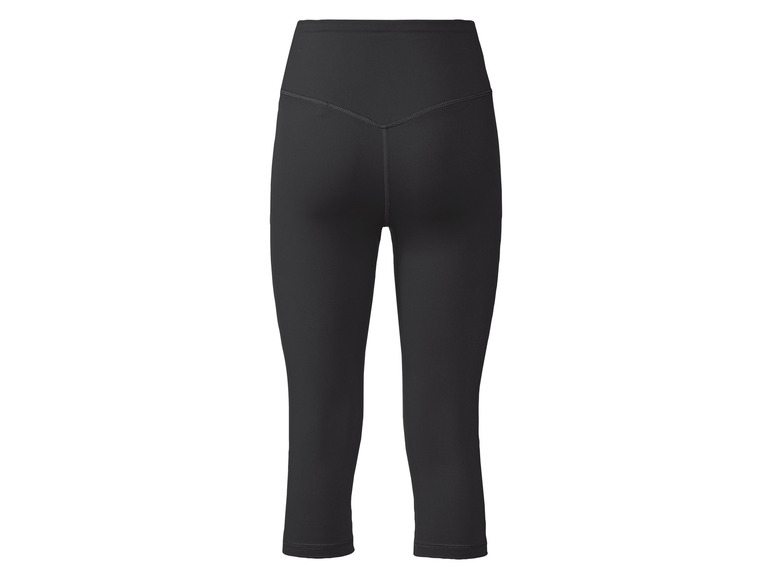 CRIVIT Damen Funktionscapri, Schlüsseltasche im Bund