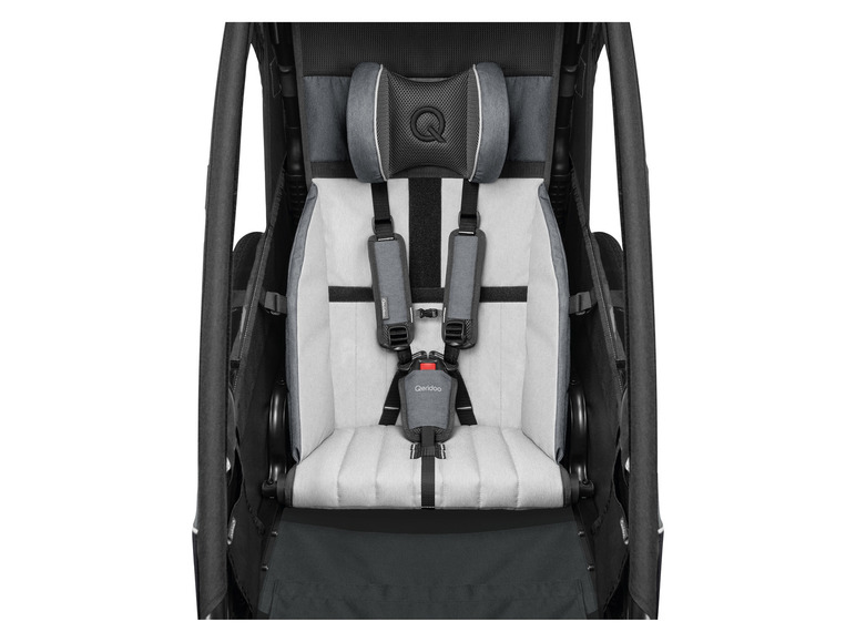 Qeridoo Fahrradanhänger »Sportrex 1 Limited Edition«, Ocean Blue