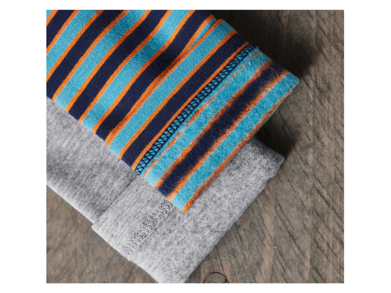 lupilu® Kinder-Thermo-Langarmshirts, mit Bio-Baumwolle, 2 Stück