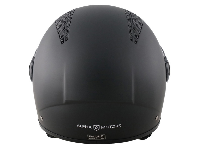 Alpha Motors Jethelm Pro schwarz