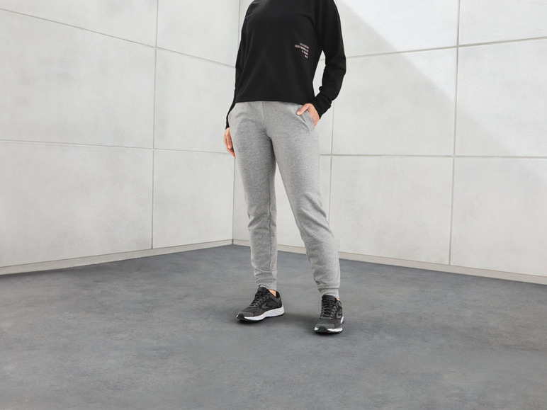 CRIVIT Damen Sweathose mit seitlichen Eingrifftaschen