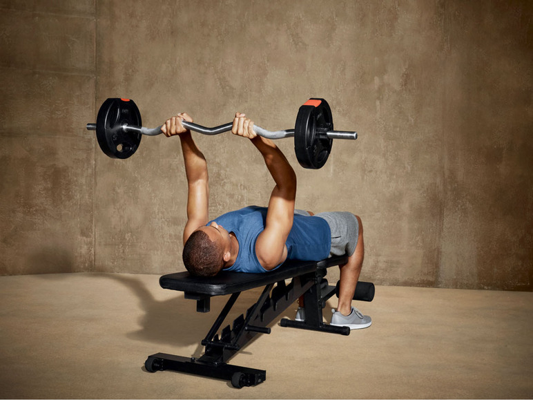 CRIVIT SZ Stange, 120 cm, mit 2 Klemmverschlüssen