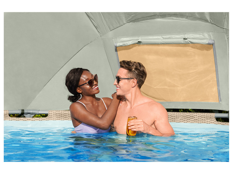 Bestway Frame Pool Komplett-Set mit Filterpumpe Ø 396 x 107 cm