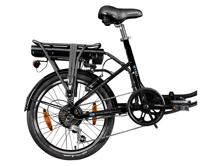 Zündapp Faltrad E-bike Klapprad Pedelec »Z110«, 20 Zoll, StVZO, Tiefeinsteiger
