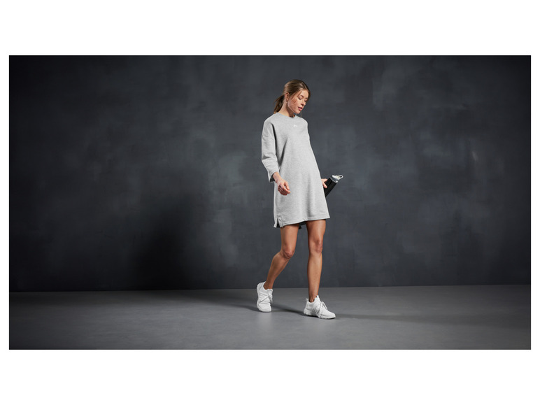 CRIVIT Damen Sweatkleid mit HeiQ Mint Technologie