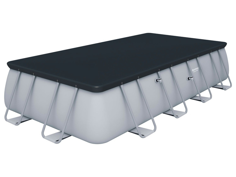 Bestway Power Steel™ Frame Pool Komplett-Set, eckig