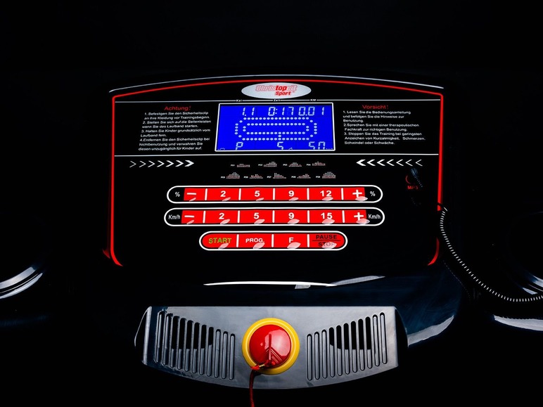 Christopeit Sport Laufband »TM 550 S«, mit Herzfrequenzmessung, 15 Trainingsprogramme