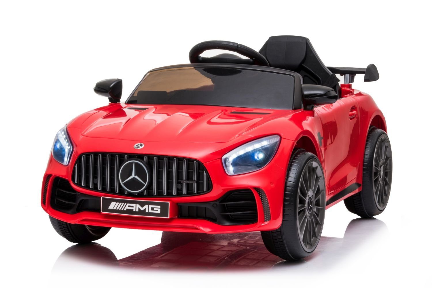 Toys Store Elektro-Kinderauto Mercedes Gtr Amg Kinder Elektro Auto Kinderfahrzeug Sportwagen, Belastbarkeit 35 kg