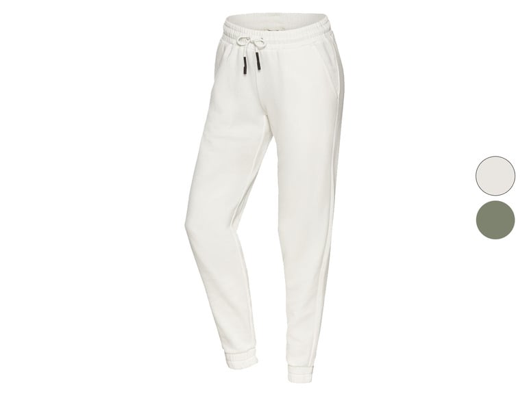 CRIVIT Damen Ripp-Sweathose mit Bündchen