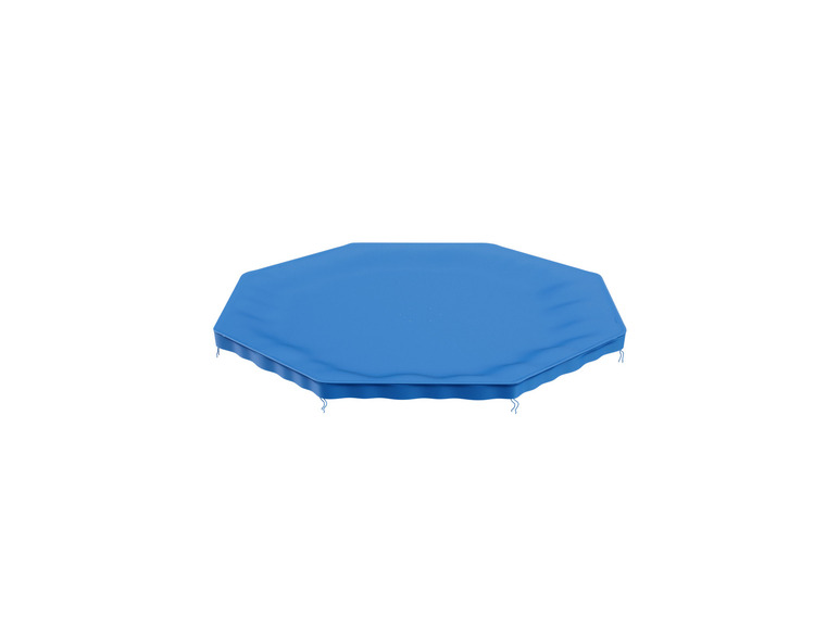 LIVARNO home Pool-Abdeckplane, eckig / rund, 300 x 207 cm / Ø 366 cm