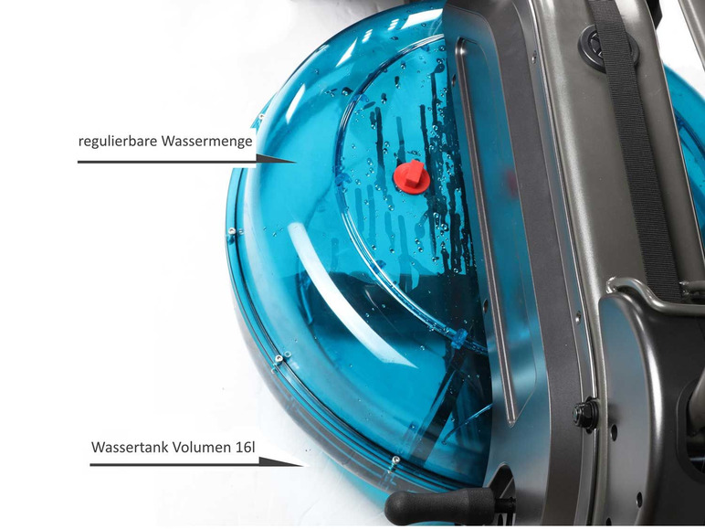 body coach body coach Wasser-Rudergerät mit Widerstandsverstellung