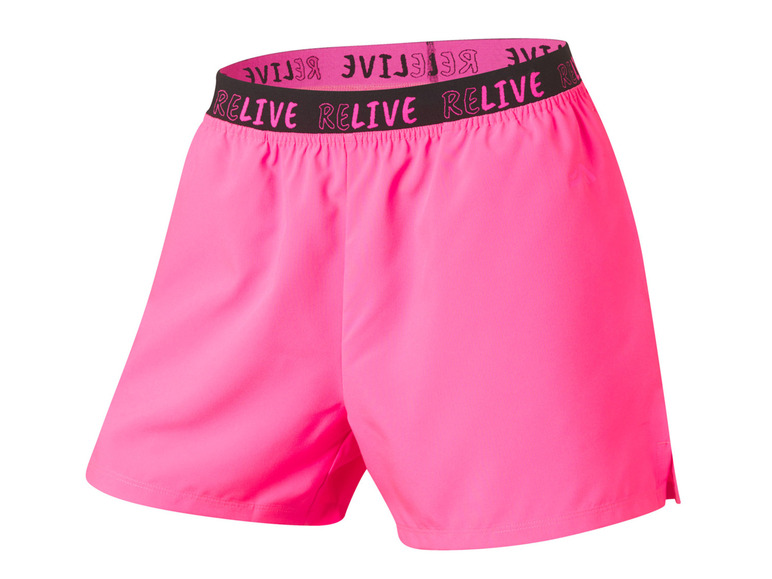 CRIVIT Damen Funktionsshorts mit seitlichen Eingriffstaschen