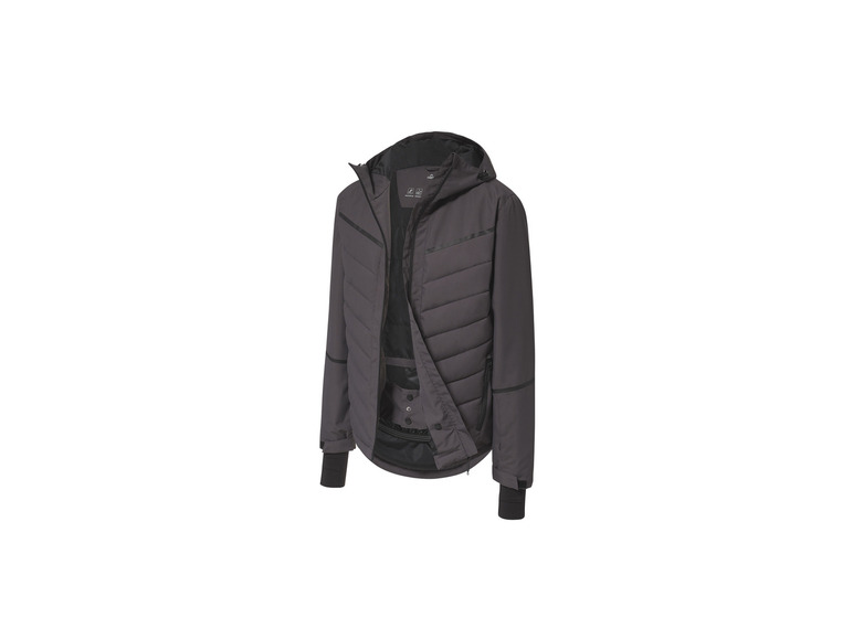 CRIVIT Herren Skijacke mit verstellbarem Schneefang