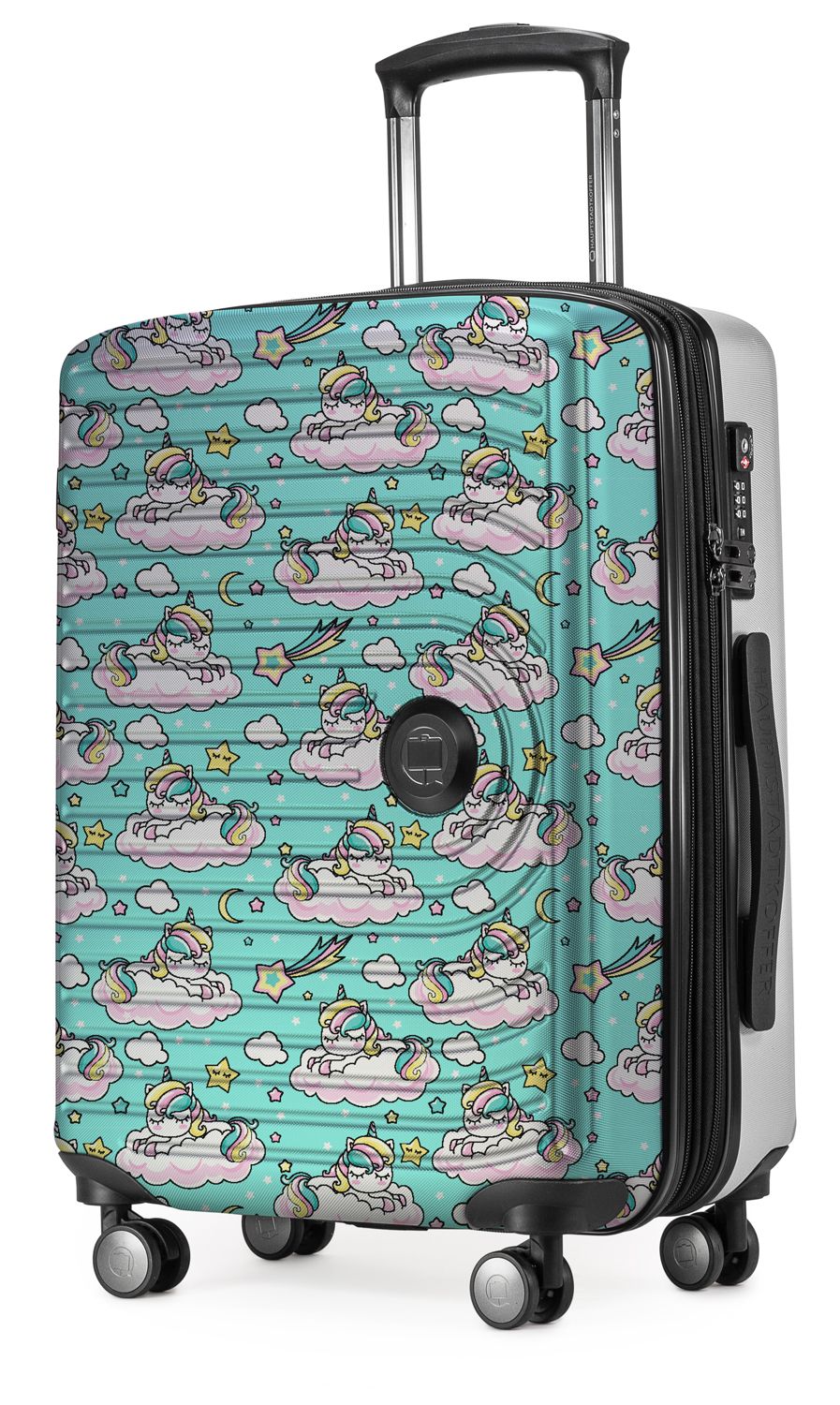 MITTE - children's suitcase hand luggage SPACE Dark blue matt, TSA, 55 cm, 55 litres