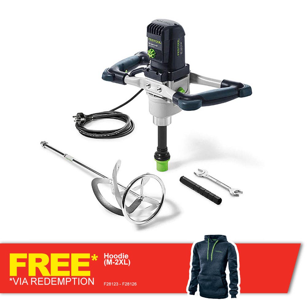 FESTOOL 1600W 2 Gear Stirrer with Left Stirring Rod 575820