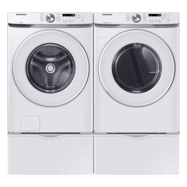 Samsung 4.5-cu ft High Efficiency Stackable Front-Load Washer (White) ENERGY STAR