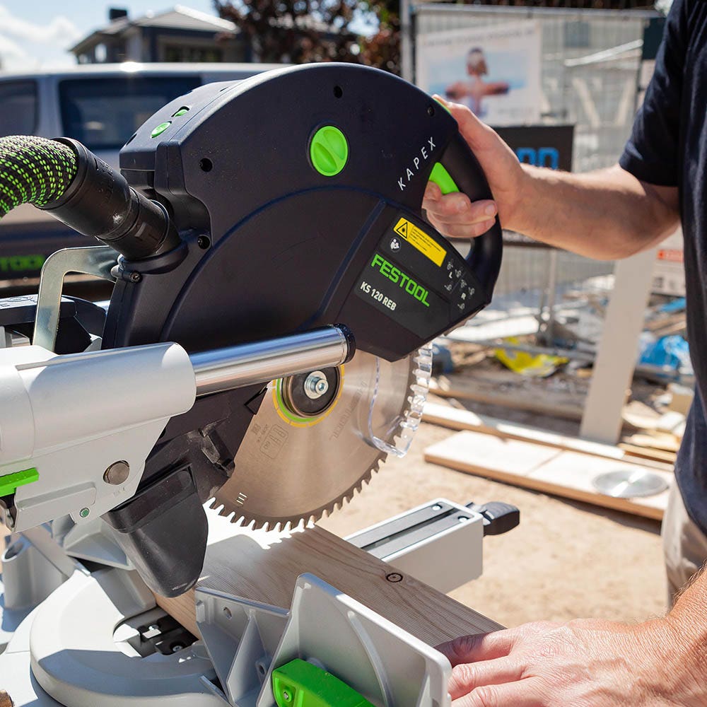 FESTOOL 260mm KS 120 R KAPEX Slide Compound Mitre Saw 575850