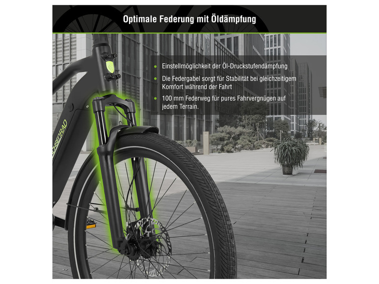 SachsenRad E-Bike, »E-SUV R6T Centro«, All-Terrain