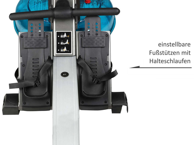 body coach body coach Wasser-Rudergerät mit Widerstandsverstellung