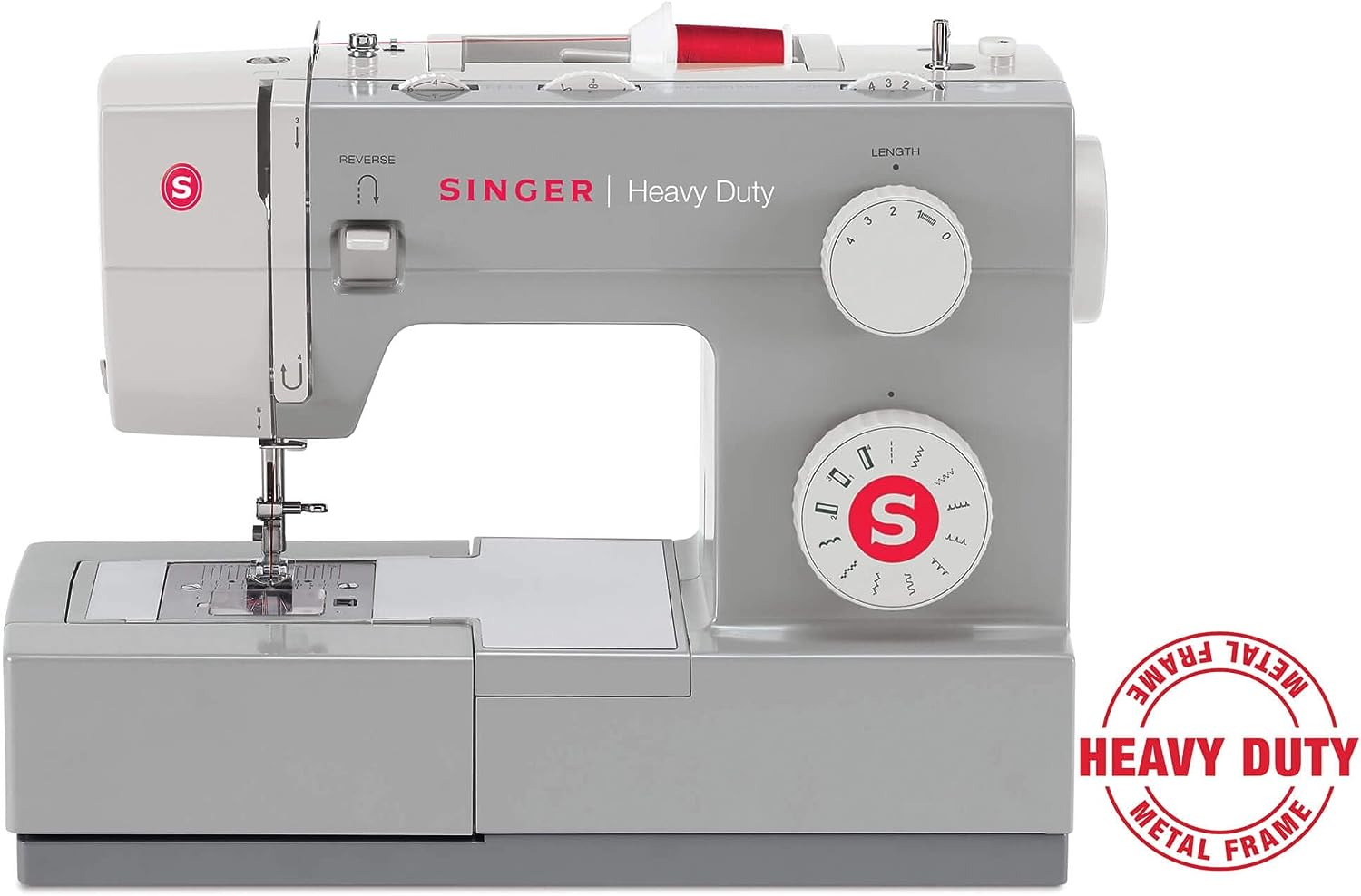 Singer 4411 Heavy Duty Sewing Machine, Grey