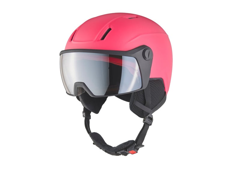 CRIVIT Kinder Ski und Snowboardhelm, mit Visier