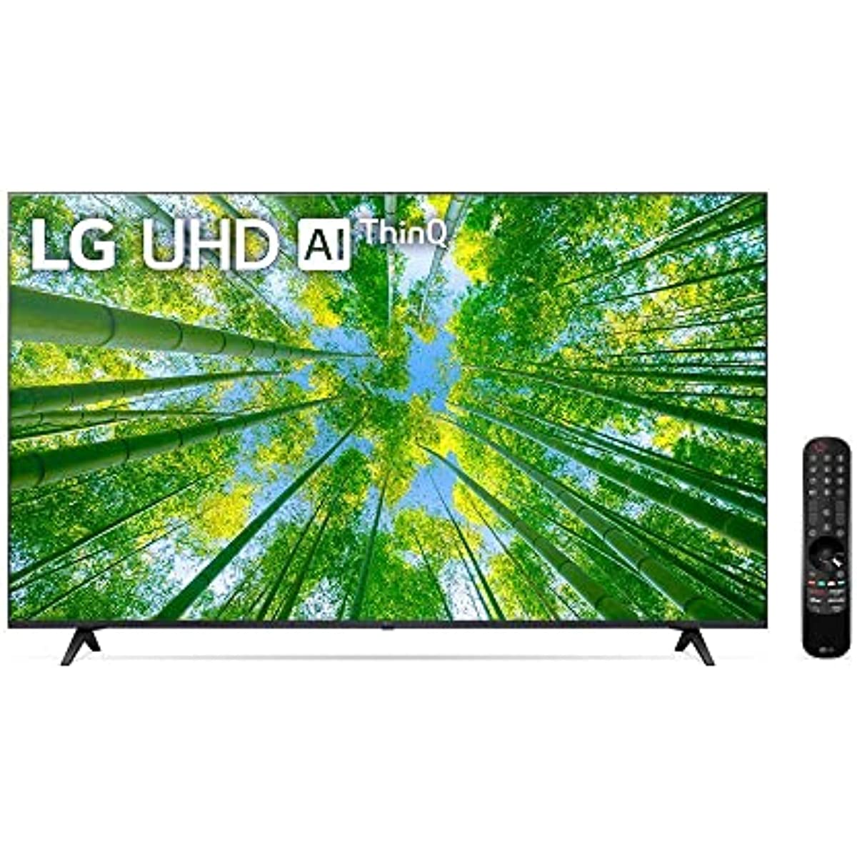 2022 Smart TV LG 60' 4K UHD 60UQ8050 WiFi Bluetooth HDR Nvidia GEFORCE NOW ThinQAI Smart Magic Google Alexa