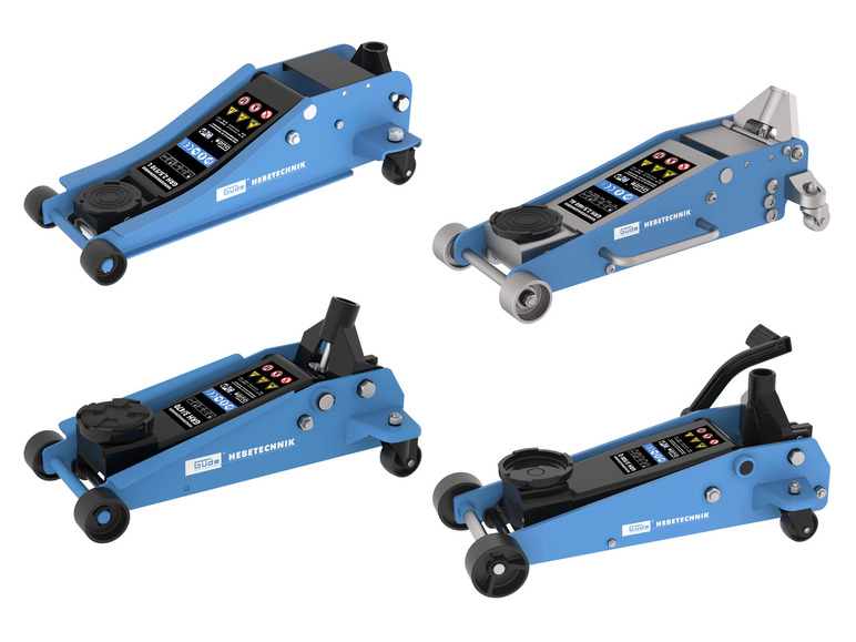 Güde Hydraulischer Rangierwagenheber »GRH«, mit 2 Lenkrollen