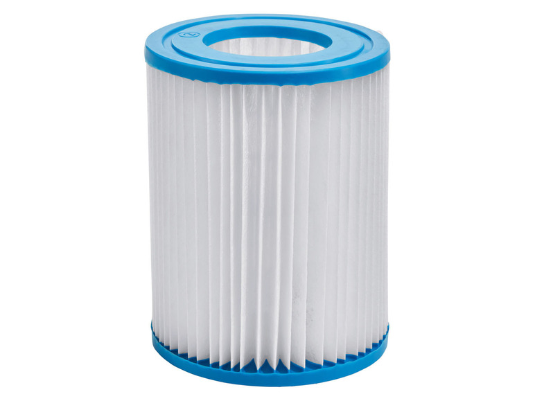 CRIVIT Quick-up Pool-Set, Ø 450 x H 122 cm, Komplett-Set mit Filterpumpe, Leiter, Planen