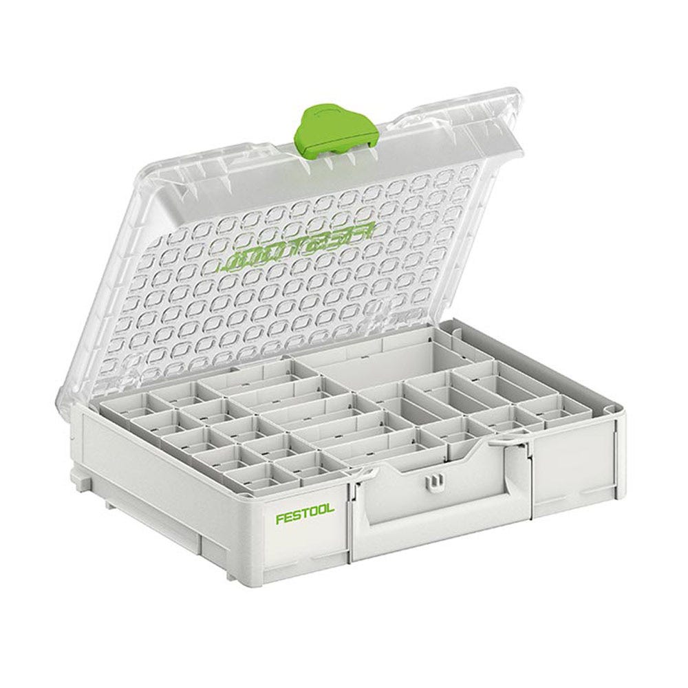FESTOOL 89mm x 396mm 22 Compartment Organiser Systainer3 - Medium 204853