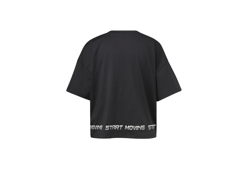 CRIVIT Damen Funktionsshirt, aus recyceltem Material