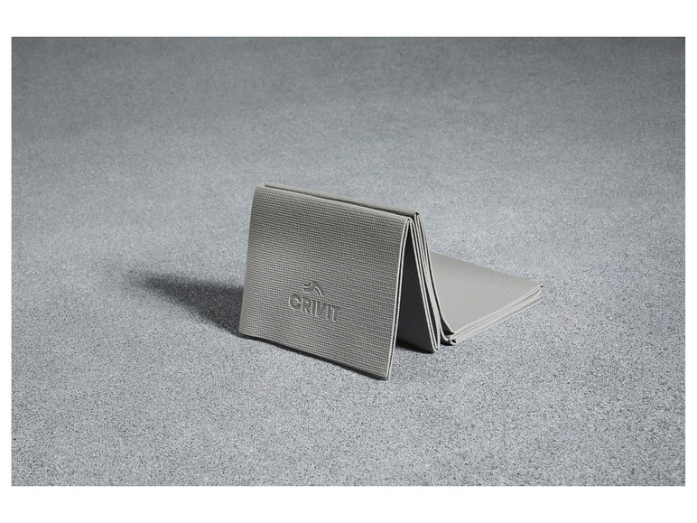 CRIVIT Faltbare Fitnessmatte, mit Dämpfung