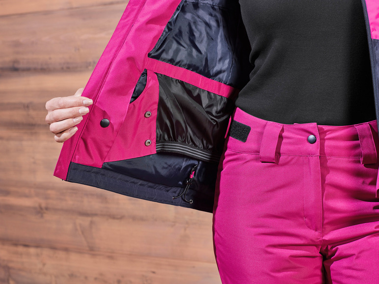 CRIVIT Damen Skijacke, wasserabweisendes Obermaterial