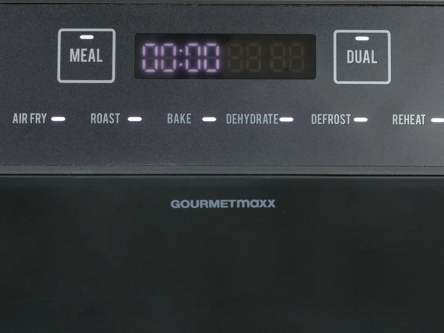 GOURMETmaxx hot air fryer double basket 2x 3.8l