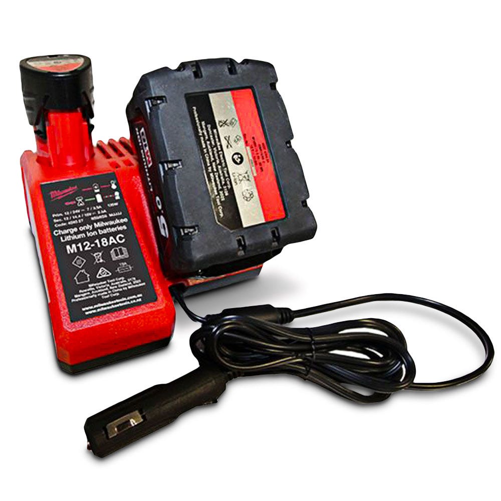 MILWAUKEE 12V/18V Automotive Charger M12-18AC