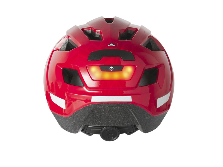 CRIVIT Kinder-Fahrradhelm, mit abnehmbarem Rücklicht