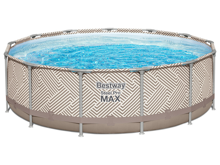 Bestway Power Steel Pool mit Filterpumpe und Überdachung