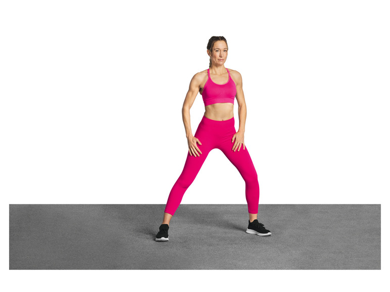 CRIVIT Damen Funktionstights, kühlend, nahtlos