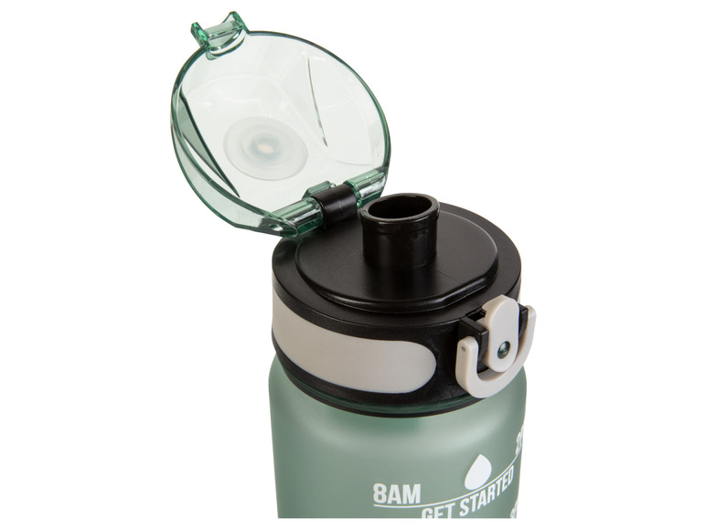 LIVARNO home Trinkflasche mit praktischer Trageschlaufe, 1 l