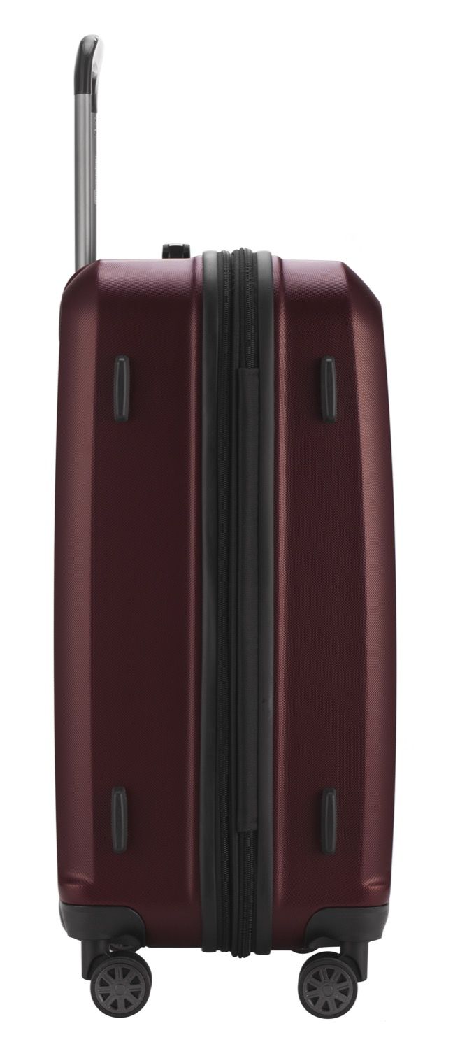 X-Berg - suitcase hard shell dark blue matt, TSA, 75 cm, 126 liters