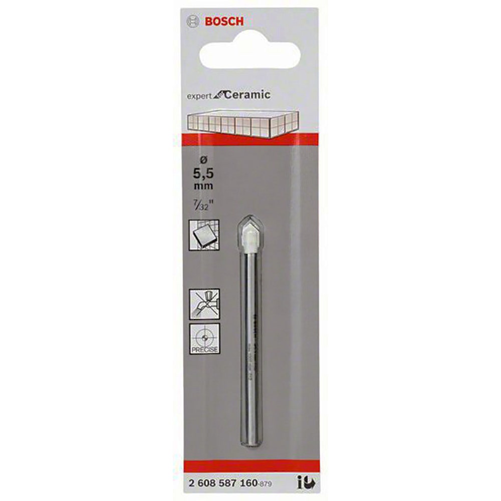 BOSCH 5.5 x 70mm TCT Glass & Tile Drill Bit - CYL-9 CERAMIC