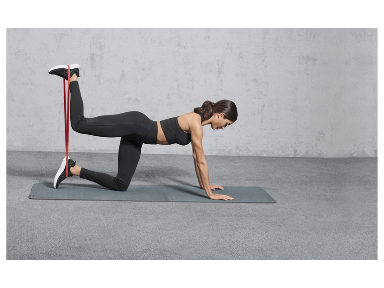 CRIVIT Fitnessbänder-Set, 4-teilig