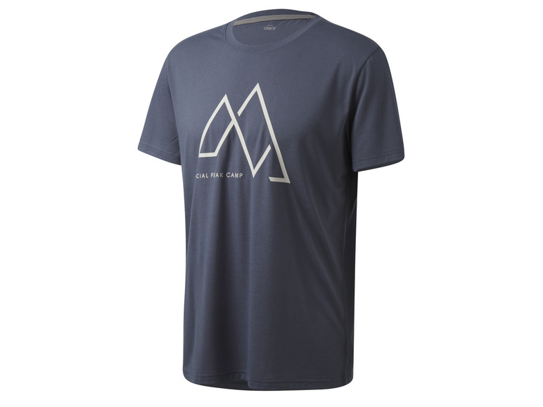 CRIVIT Herren Funktionsshirts, 2 Stück, mit Rundhalsausschnitt