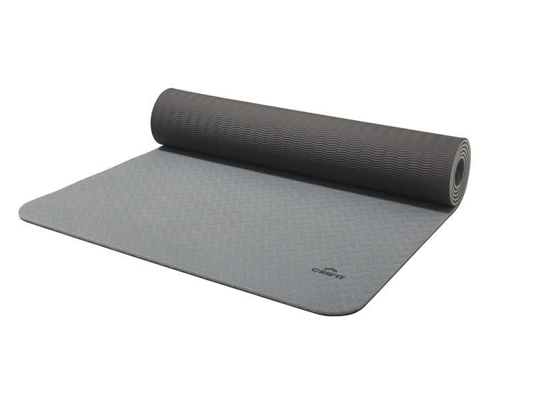 CRIVIT Yogamatte, 183 x 61 cm, beidseitig nutzbar