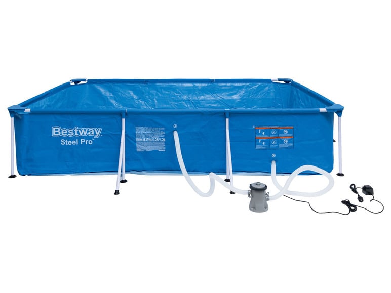 Bestway Steel Pro 300x201x66 cm, mit Filterpumpe