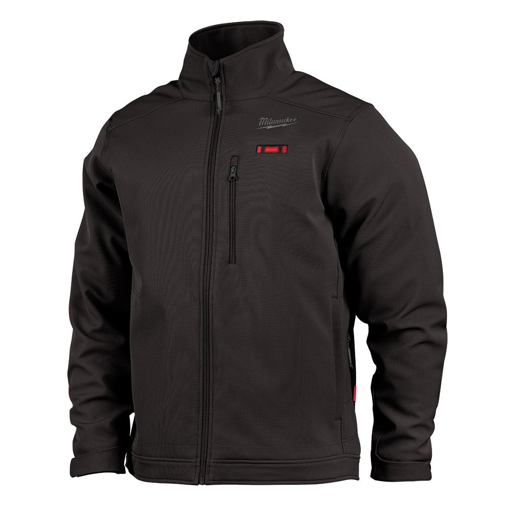 MILWAUKEE 12V Heated TOUGHSHELL Jacket Black Skin M12THJBLACK0