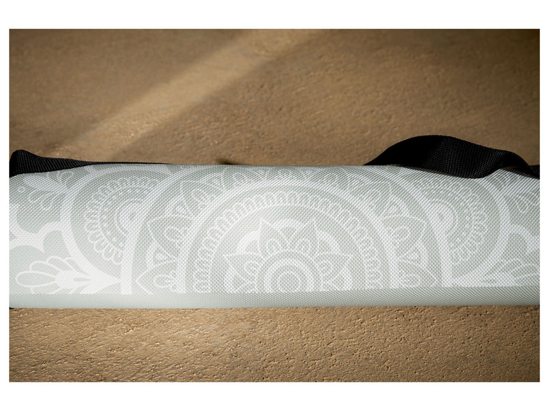 CRIVIT Yogamatte 180 x 60 cm, mit Tragegurt