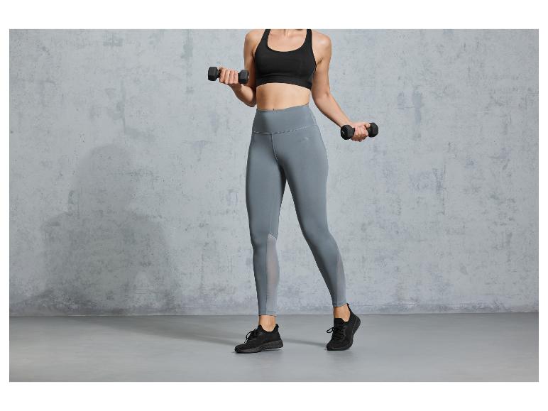 CRIVIT Damen Funktionstights, mit integrierter Schlüsseltasche